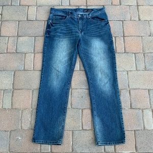 TK Axel Mens Jeans Size 34x32 Slim Straight Leg